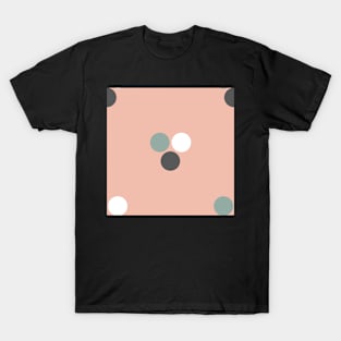 Triple Dot Pink and Teal T-Shirt